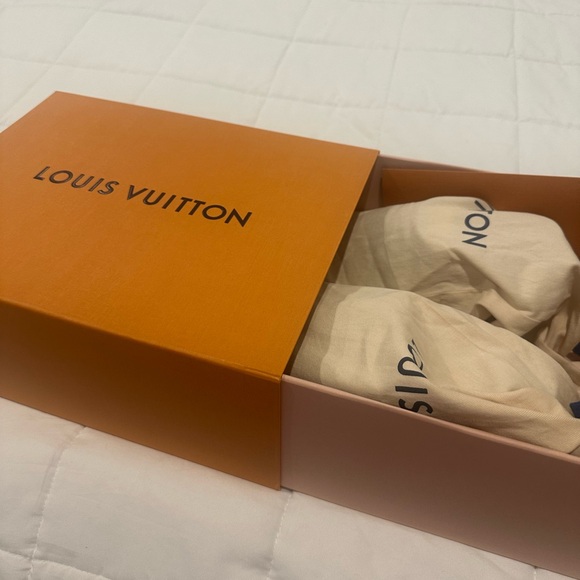 Louis Vuitton Black Monogram Slip-Ons - Picture 6 of 8